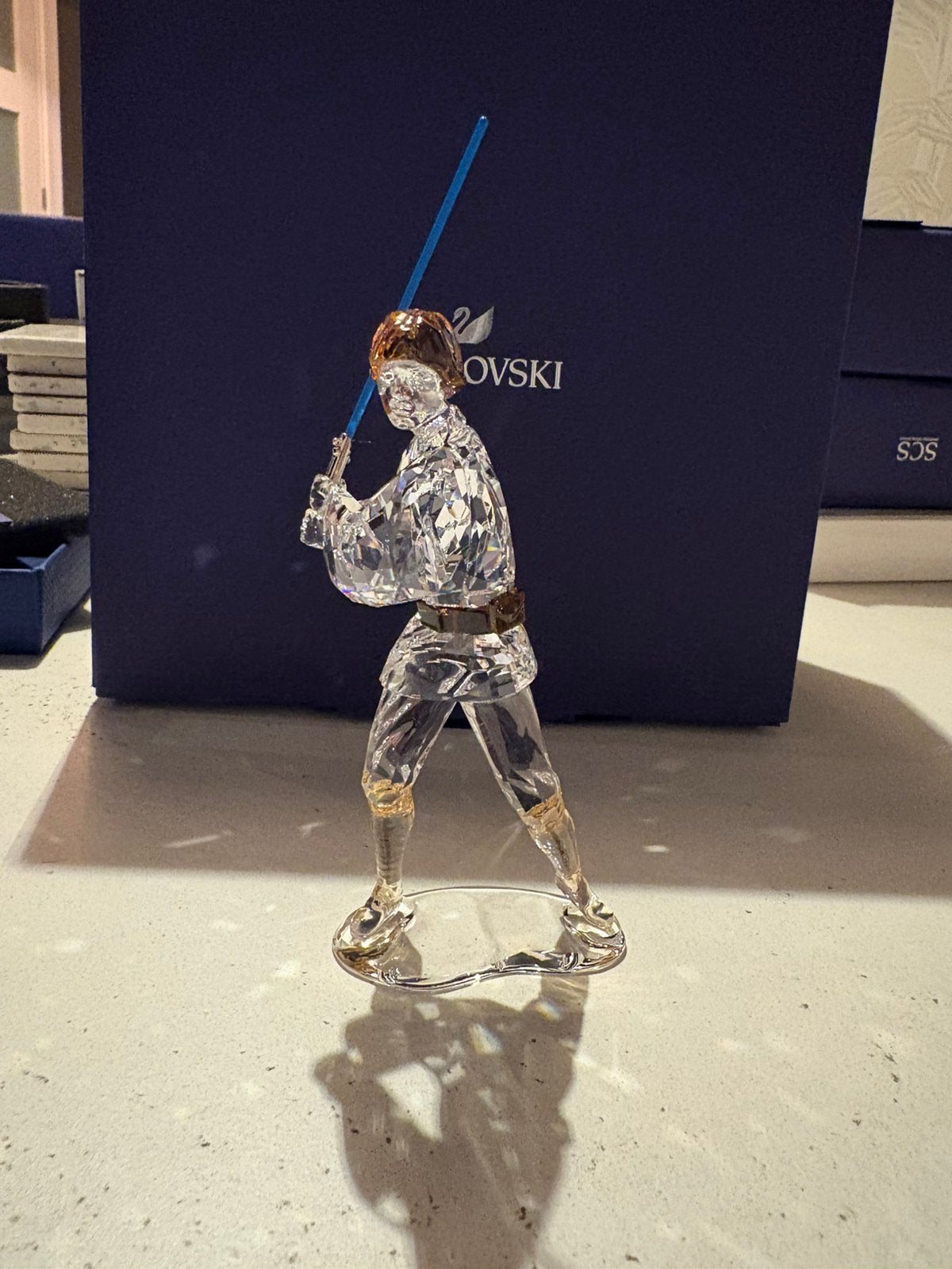Swarovski Star Wars Skywalker, Verzamelen, Ophalen of Verzenden, Zo goed als nieuw, Figuurtje