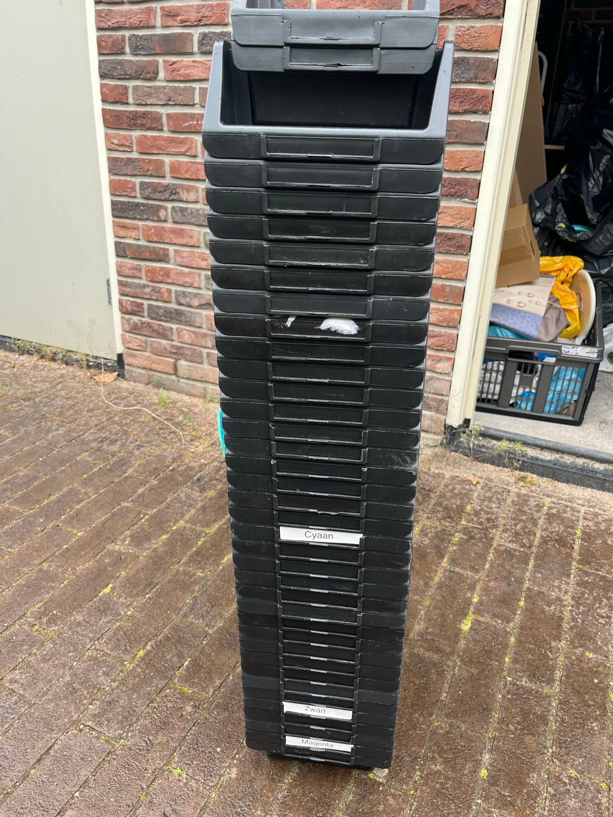 Praxis Ergobox 4 Magazijnbakje - 7 Liter Zwart, Ophalen, Minder dan 50 cm, Minder dan 40 cm, Nieuw