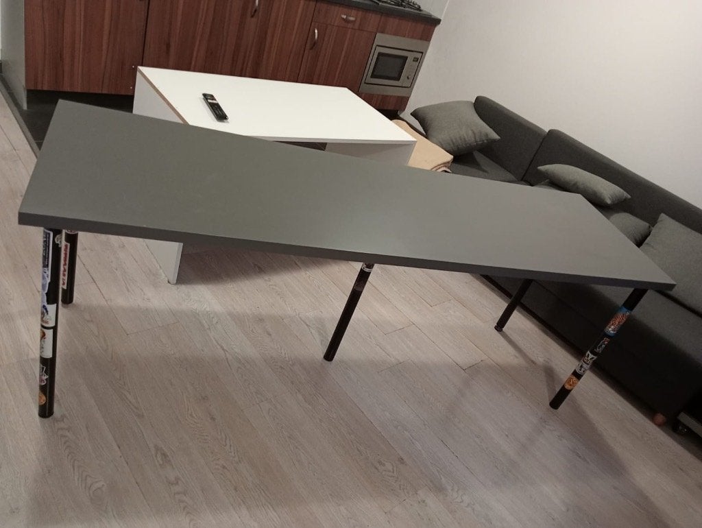 Tafel, Huis en Inrichting, Tafels | Eettafels, Ophalen, Rechthoekig, 50 tot 100 cm