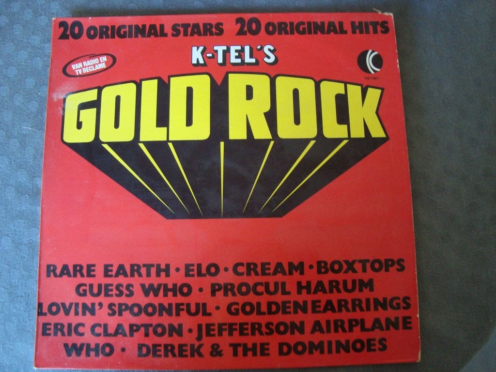20 original stars 20 original hits gold rock, Cd's en Dvd's, Ophalen of Verzenden, Zo goed als nieuw, 12 inch