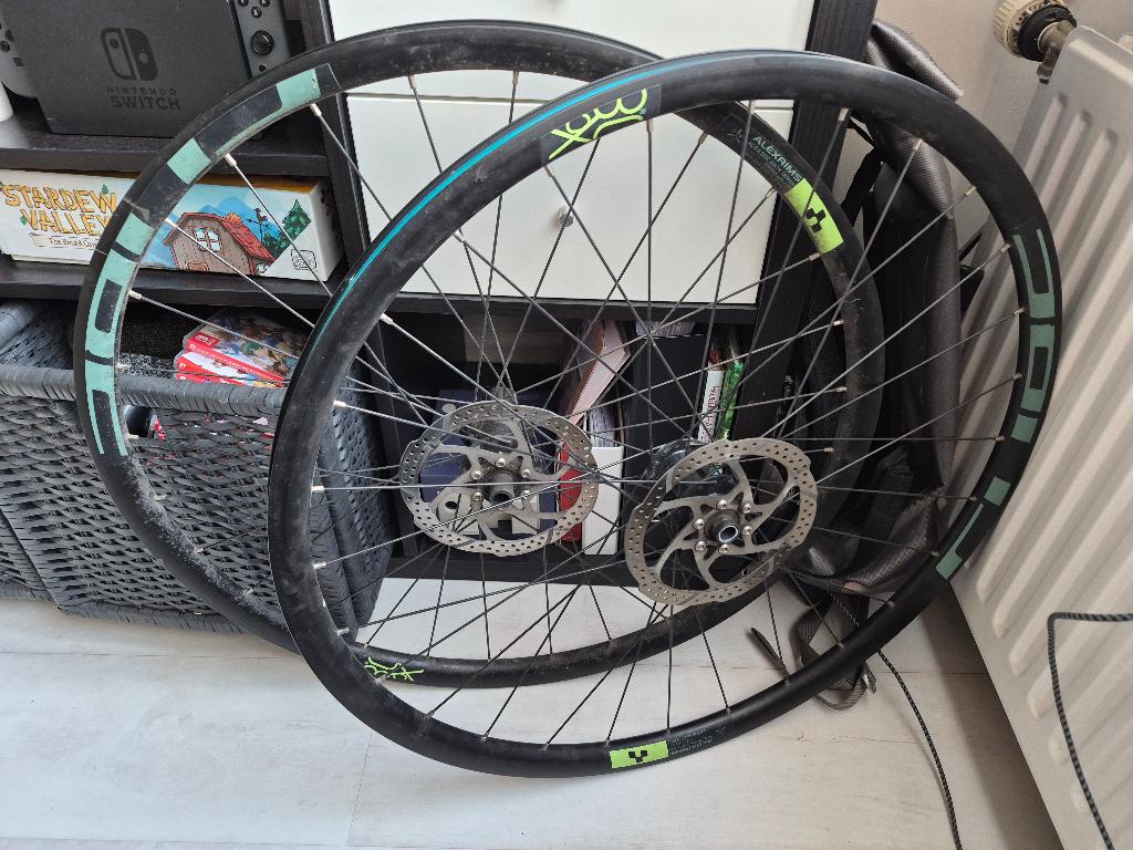 Wielset Cube RA 0.8 cx, Fietsen en Brommers, Fietsonderdelen, Racefiets, Gebruikt, Alexrims, Aluminium