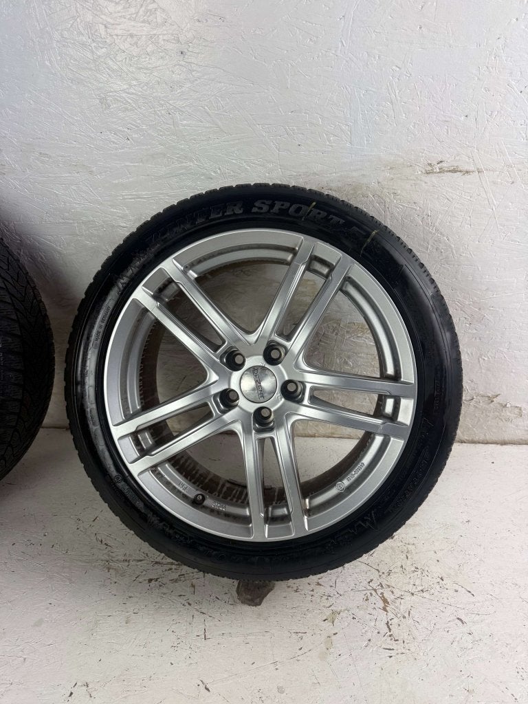 Ford Mondeo Galaxy Kuga S-Max velgen 18" 5x108 winterset, Auto-onderdelen, Niet ingevuld, 18 inch, Gebruikt, Banden en Velgen