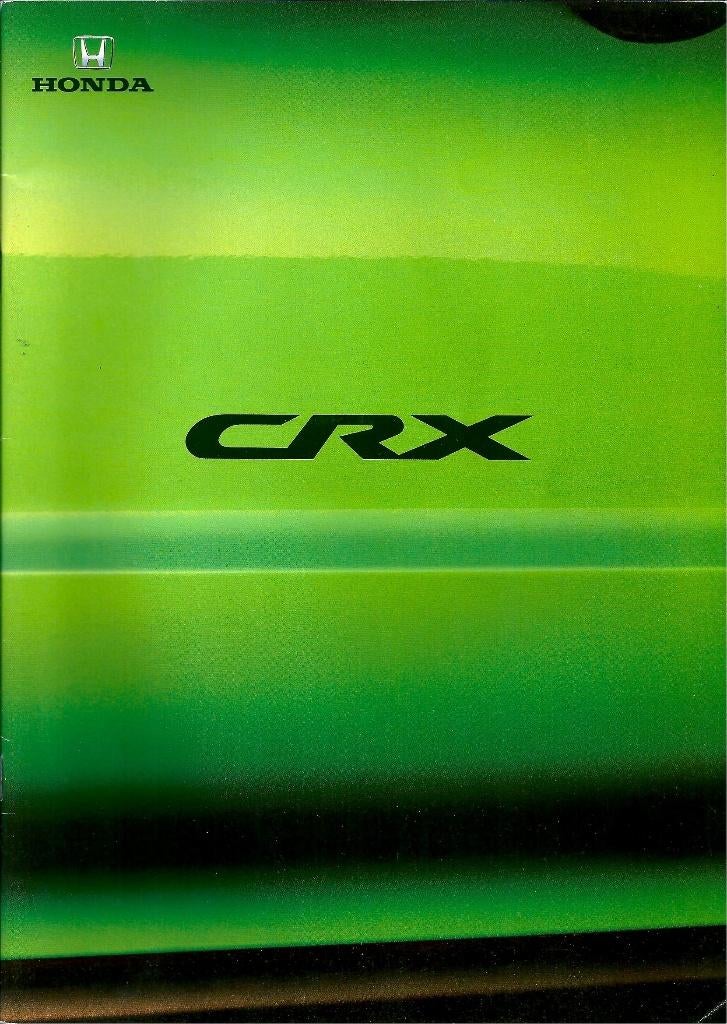 Brochure Honda CRX 1994, Ophalen of Verzenden, Gelezen, Honda