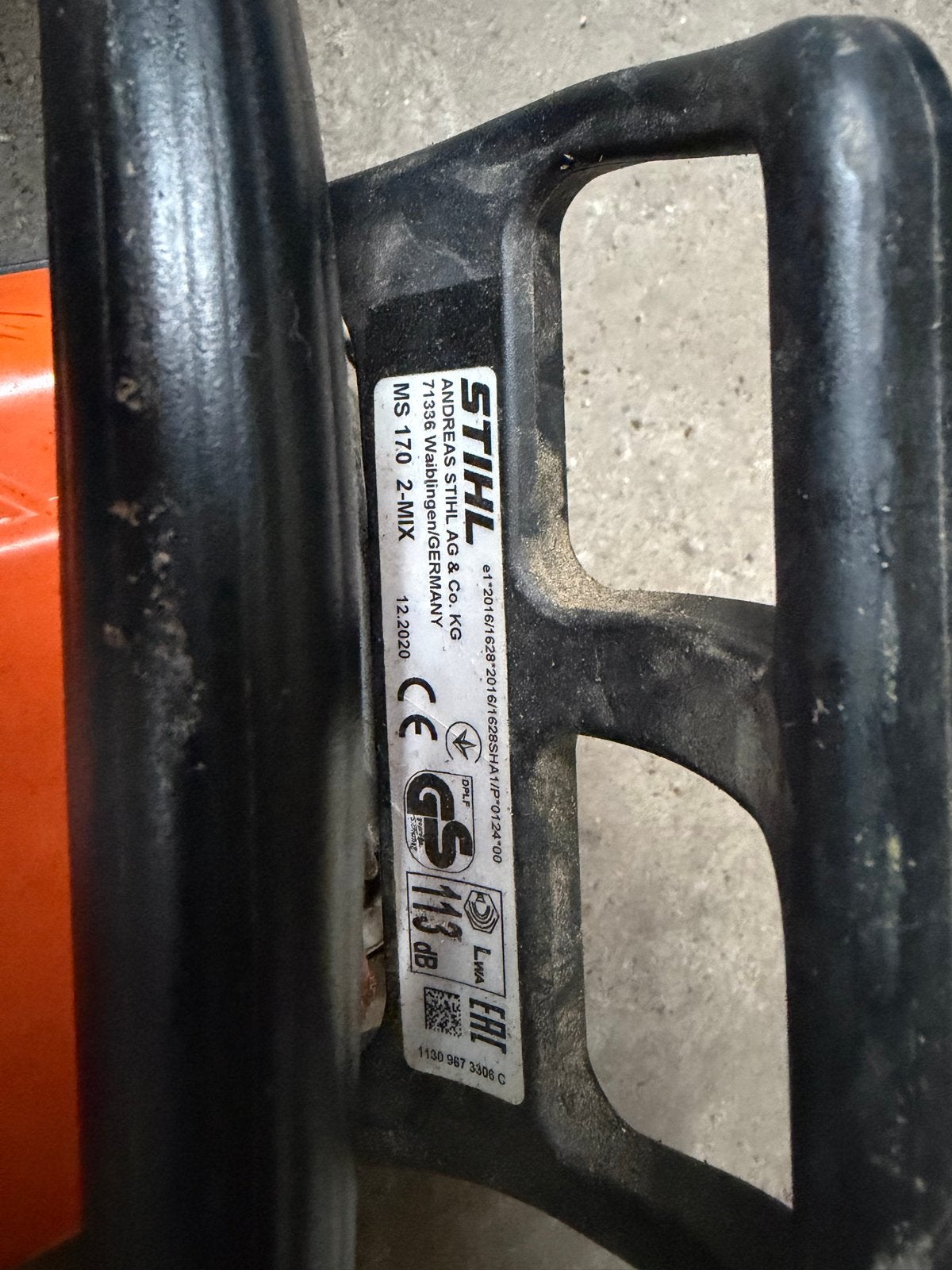 Stihl MS 170 Kettingzaag, 70 mm of meer, Kettingzaag, Ophalen of Verzenden, Zo goed als nieuw