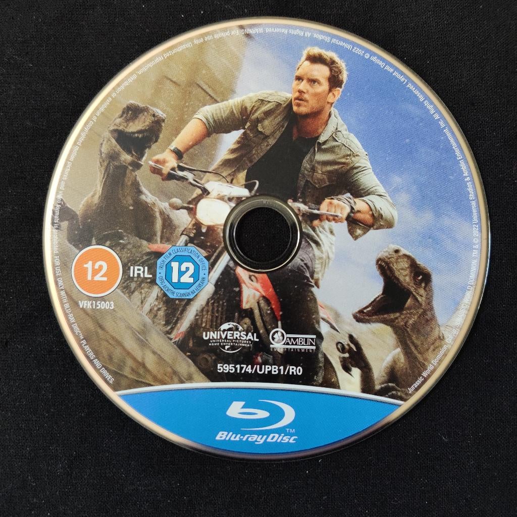 Jurassic World - Dominion | 1x blu-ray, Ophalen of Verzenden, Zo goed als nieuw, Science Fiction en Fantasy