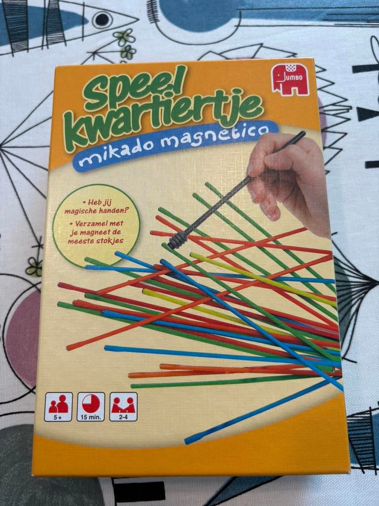Mikado Magnetico (Speelkwartiertje) zo goed als nieuw!, Ophalen of Verzenden, Zo goed als nieuw