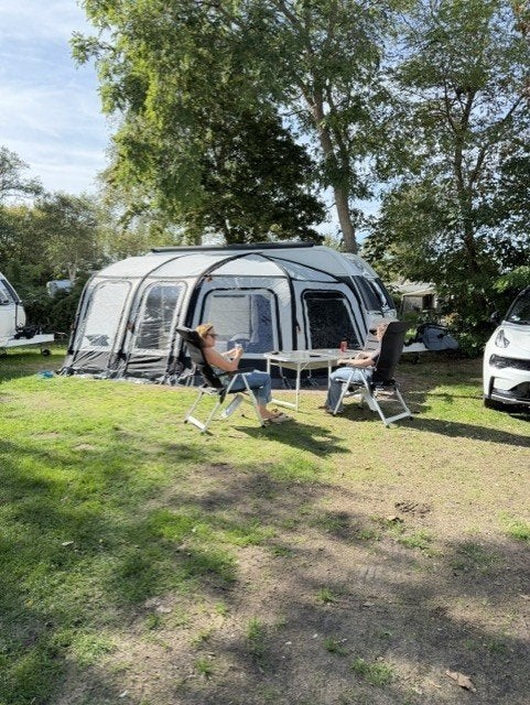 opblaasbare voortent Dorema starcamp magnum air force, Ophalen, Zo goed als nieuw, Polyester, Starcamp
