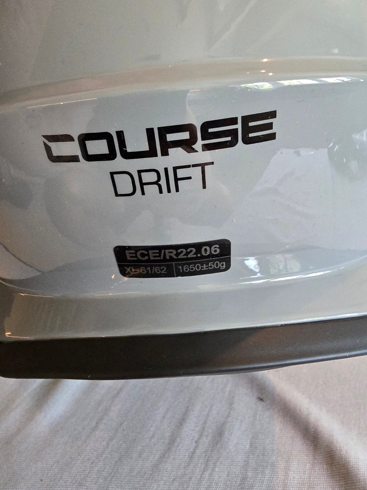 Foto 3 van Course Drift Adventure Helm Nardo Grey (XL) + Spiegelvizier