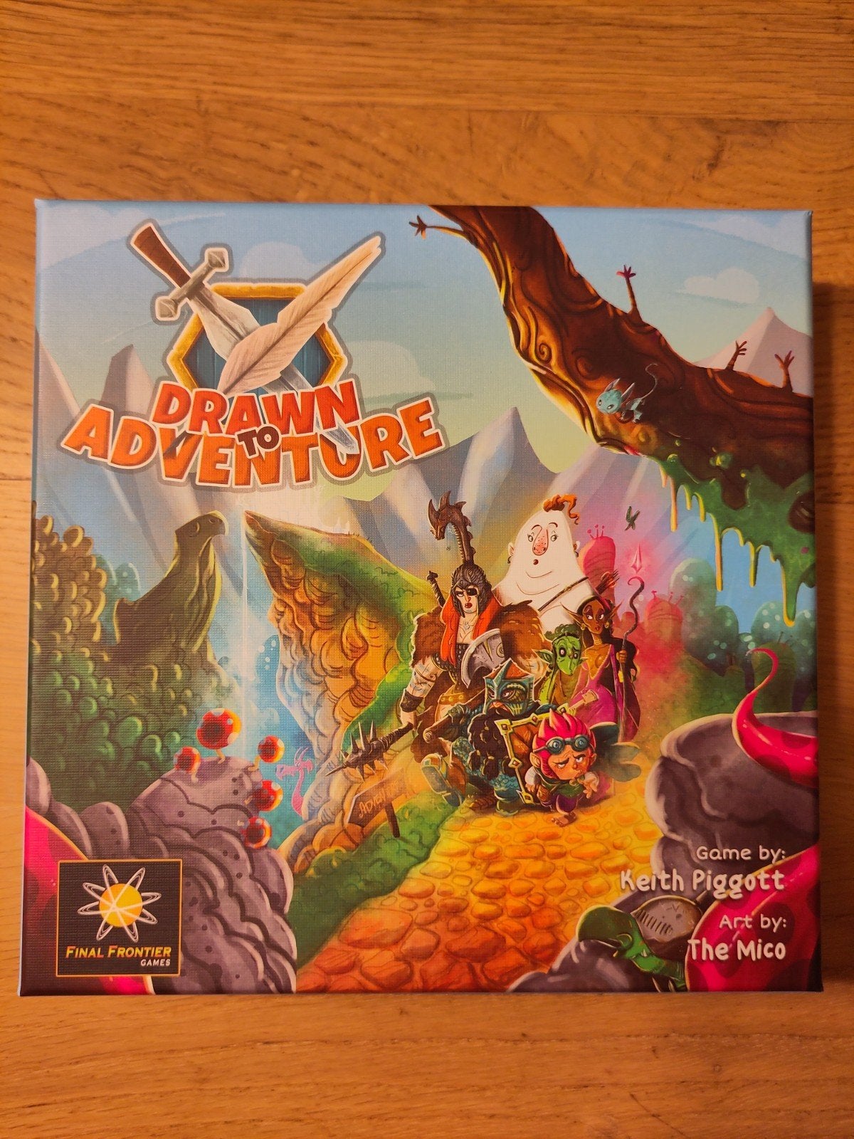 Drawn to Adventure: Roll-and-Write Campagne Spel, Vijf spelers of meer, Ophalen of Verzenden, Zo goed als nieuw