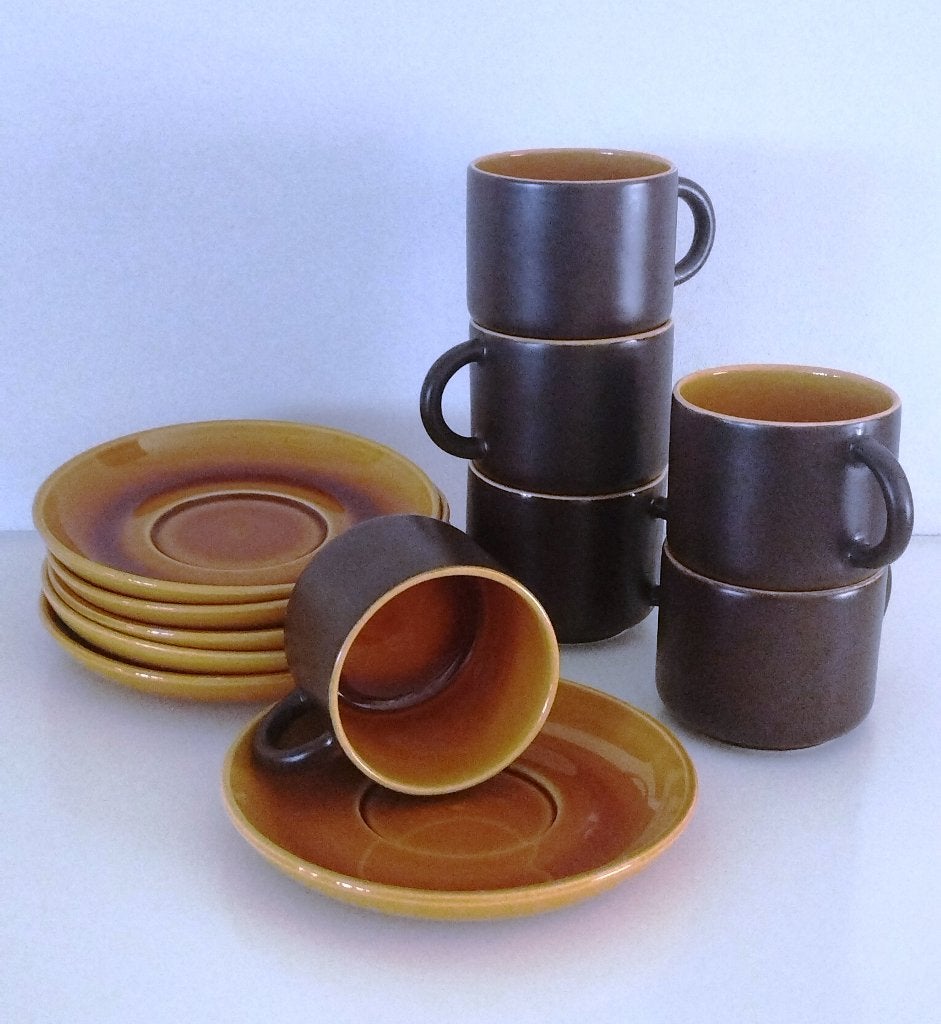 Vintage Servies Model Utrecht De Driehoek Huizen (jaren '60), Ophalen of Verzenden