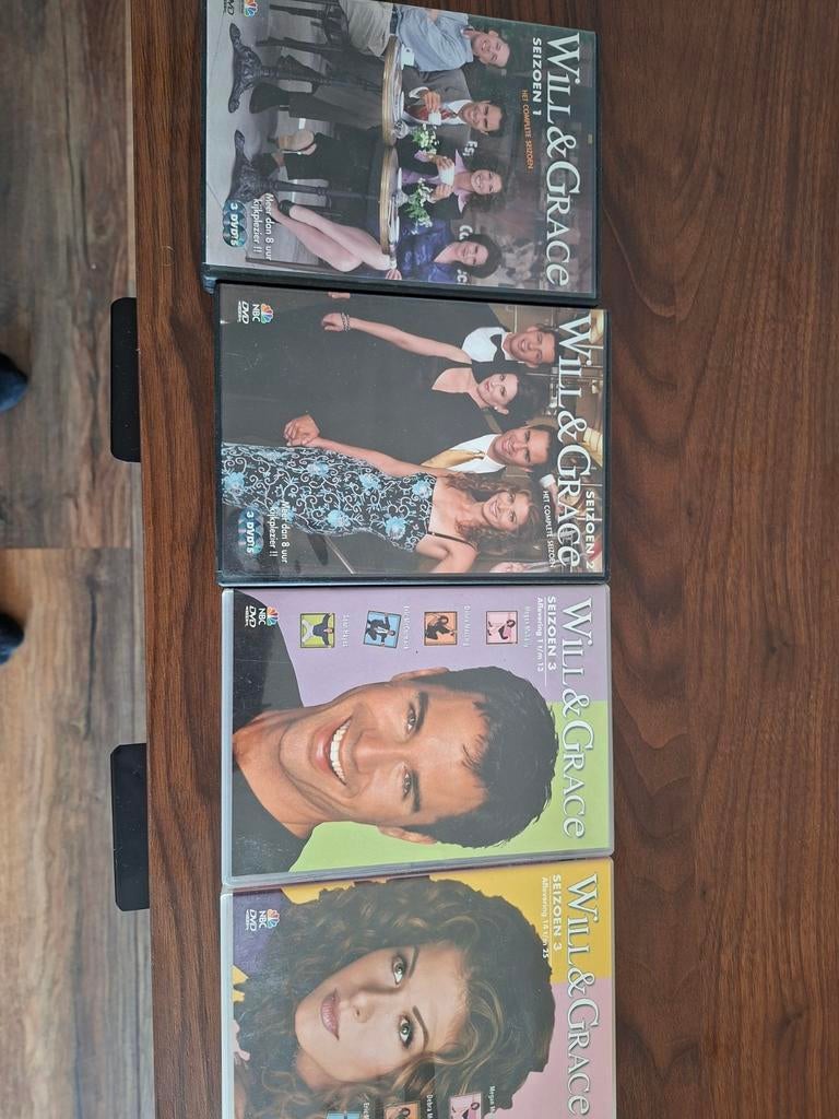 Will & Grace DVD Boxset Seizoen 1 t/m 3, Vanaf 12 jaar, Ophalen of Verzenden, Gebruikt, Romantische komedie