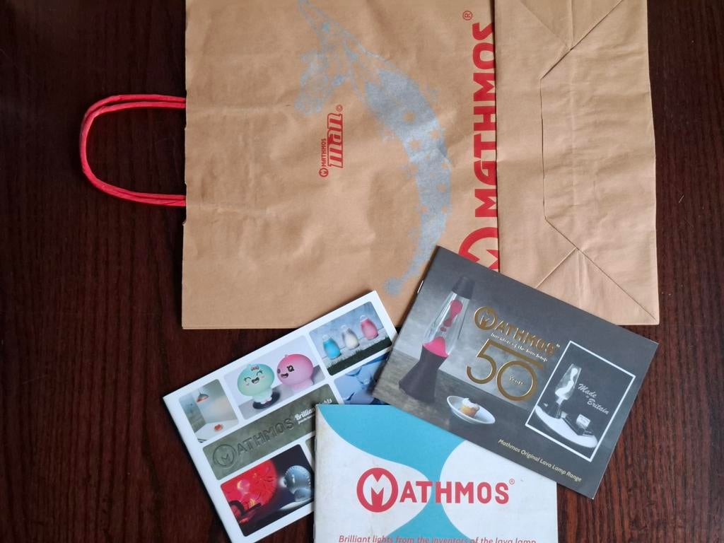 Mathmos merchandising voor verzamelaars, Ophalen of Verzenden, Nieuw, Overige typen