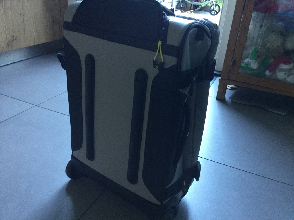 Samsonite trollykoffer, Minder dan 50 cm, Zo goed als nieuw, Minder dan 35 cm, Zacht kunststof