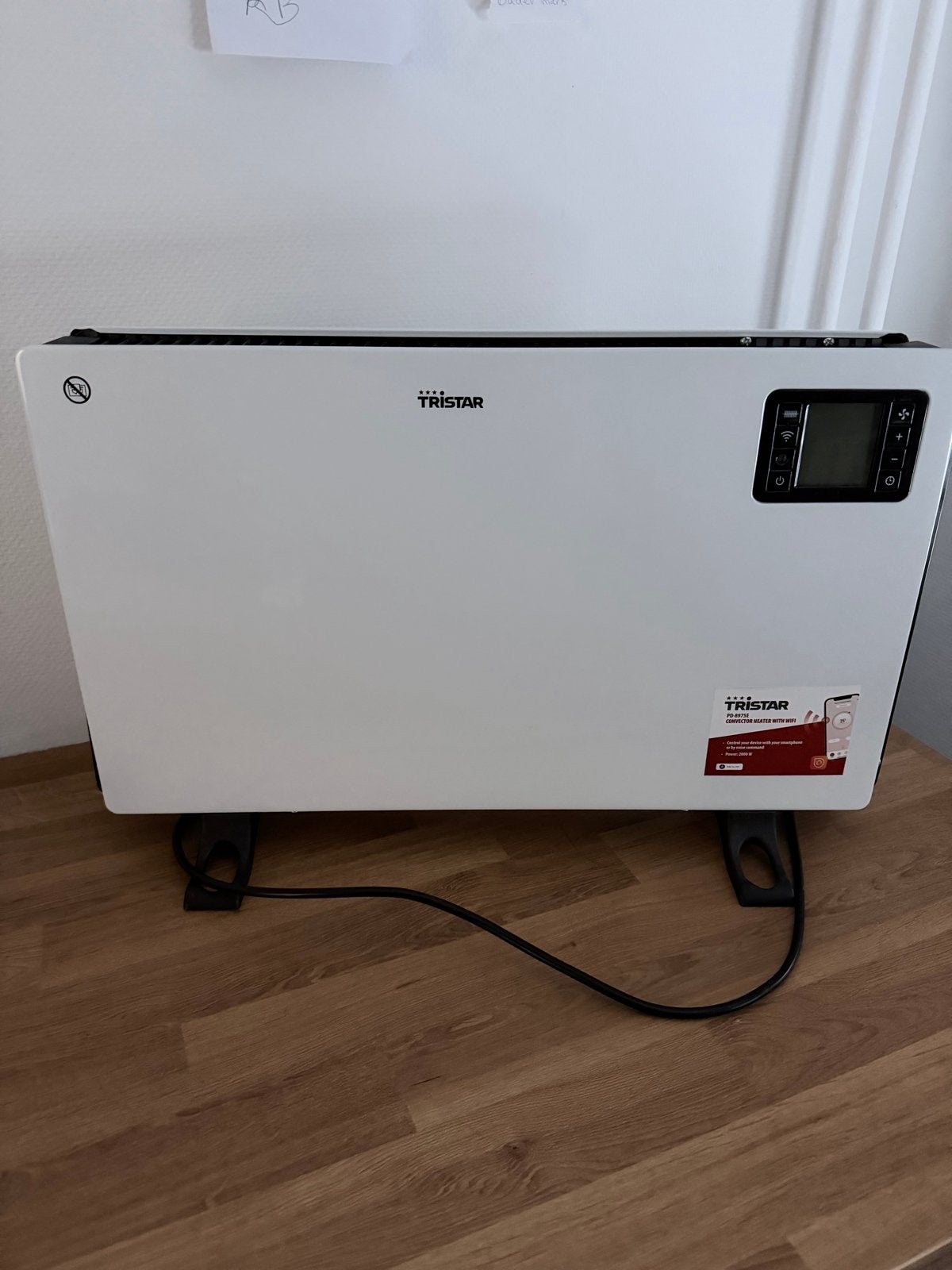 Tristar Convector Kachel met Afstandsbediening en Wifi, Ophalen, 30 tot 80 cm, Kachel, Zo goed als nieuw