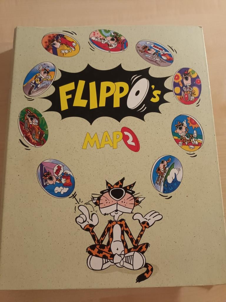 Flippo's Map 2 - Chester Cheetos, Verzamelen, Flippo's, Ophalen of Verzenden, Chester Cheetos, Verzameling, Met verzamelmap(pen)