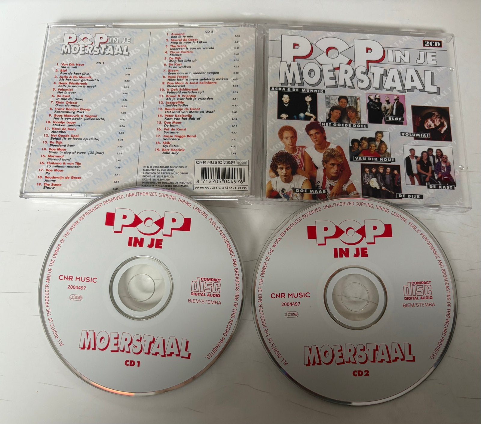 Pop in je moerstaal (2cd), Ophalen of Verzenden, Zo goed als nieuw, Pop