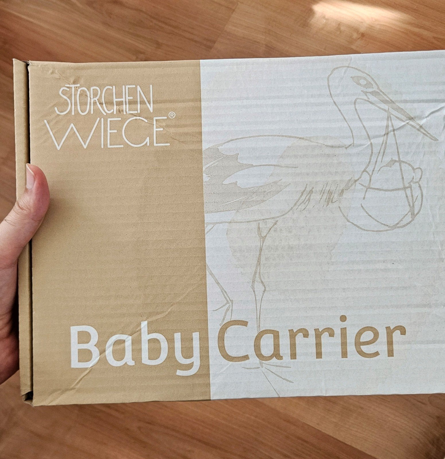 Storchenwiege BabyCarrier Draagzak Turquoise, Kinderen en Baby's, Babydragers en Draagdoeken, Overige merken, Ophalen of Verzenden