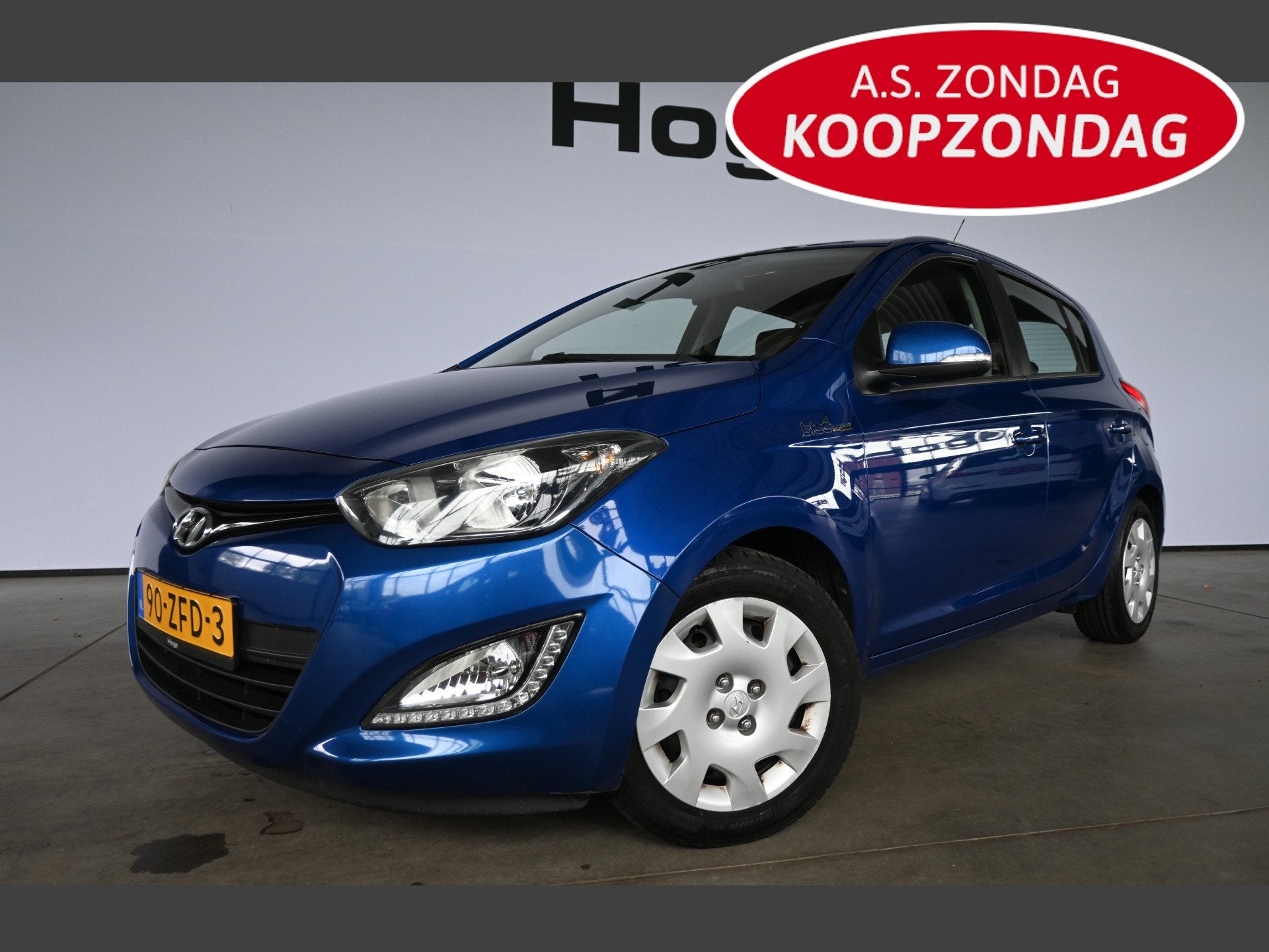 Hyundai i20 1.2i i-Motion TEKST LEZEN! Airco LED Elektrisch, Euro 5, Gebruikt, 4 cilinders, Met garantie (alle)