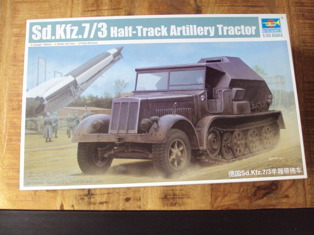trumpeter Sdkfz 7/3, Overige merken, Auto, Groter dan 1:32, Nieuw