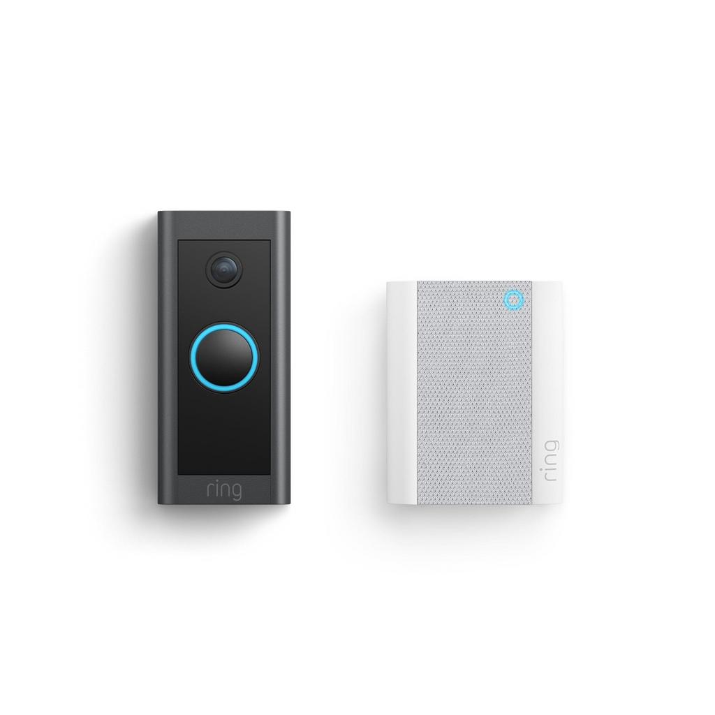 Ring Wired deurbel + Chime, Ophalen of Verzenden, Bewegingsdetectiesensor, Gebruikt, Bedraad