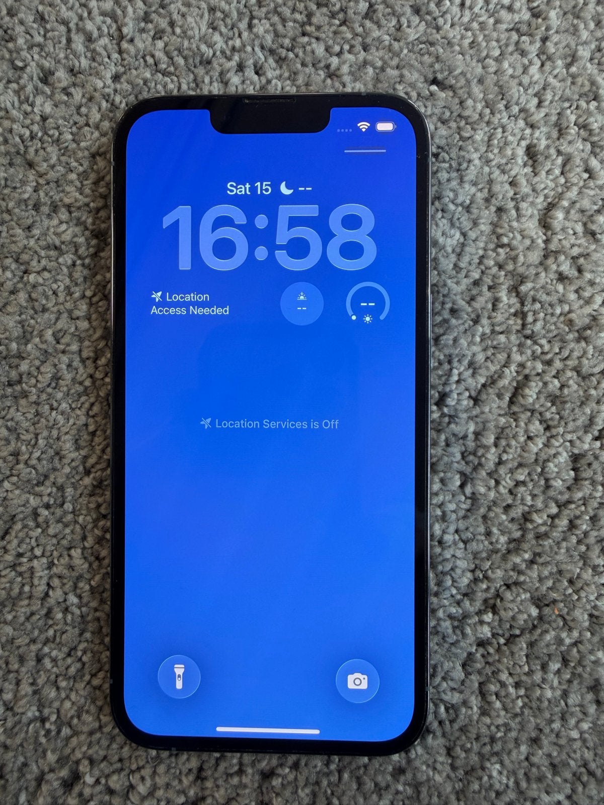 Apple iPhone 13 Pro 128GB Sierra Blue, Ophalen, 128 GB, Blauw, Zo goed als nieuw