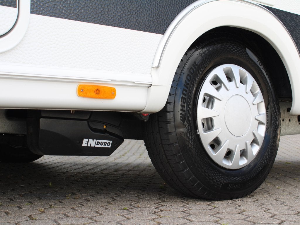 Dethleffs Camper 470ER Enkele bedden Mover Voortent Fietsrek, Caravans en Kamperen, Caravans, Rondzit, Bedrijf, Dethleffs, Overige typen