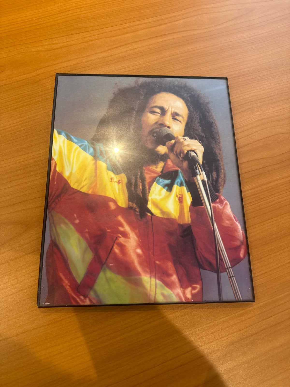 Bob Marley Foto/Poster - Iconische Reggae Legende, Minder dan 50 cm, Gebruikt, Oorspronkelijke maker, Verzenden