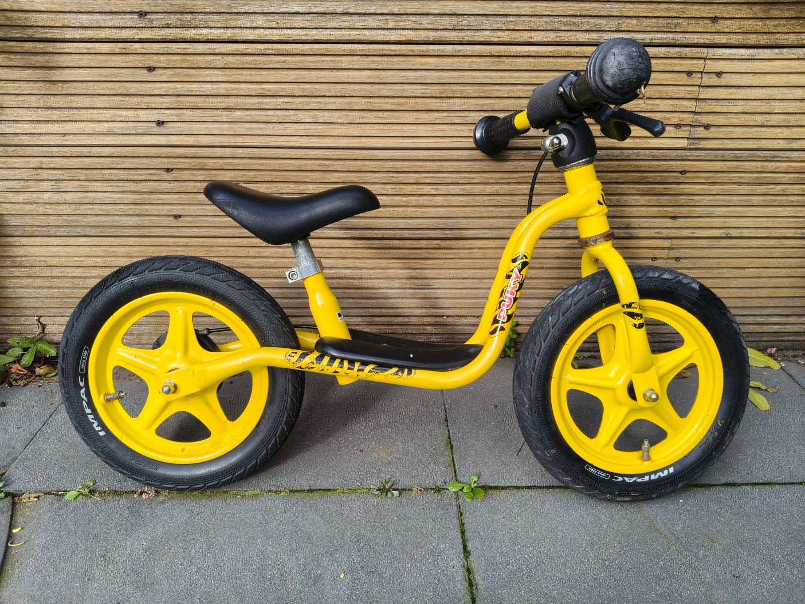 Puky loopfiets geel, Ophalen, Gebruikt, Puky, Minder dan 16 inch
