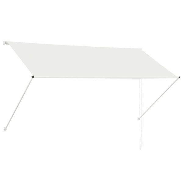 VidaXL uitvalscherm 2.5x1.5m crème, Ophalen, Nieuw