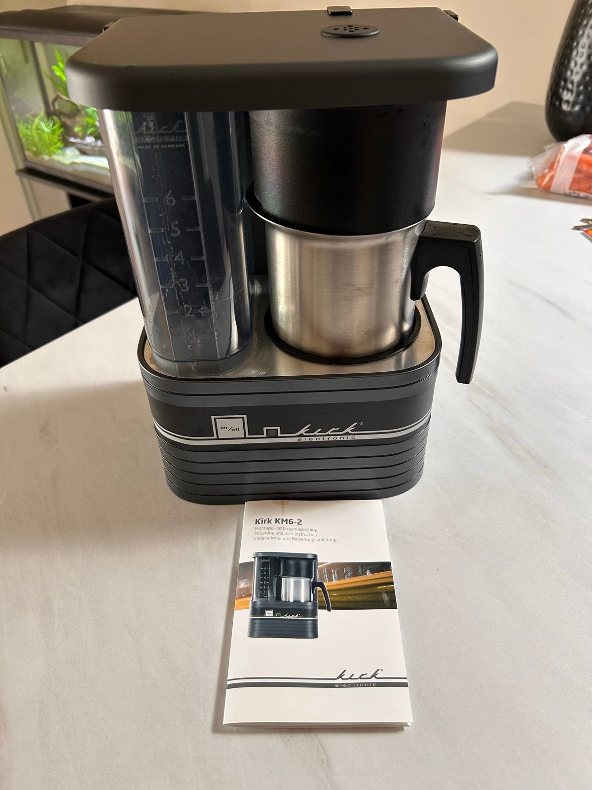 Kirk KM6-2 Koffiezetter 12V - Zo goed als nieuw!, Koffiemachine, Gemalen koffie, Ophalen of Verzenden, Zo goed als nieuw