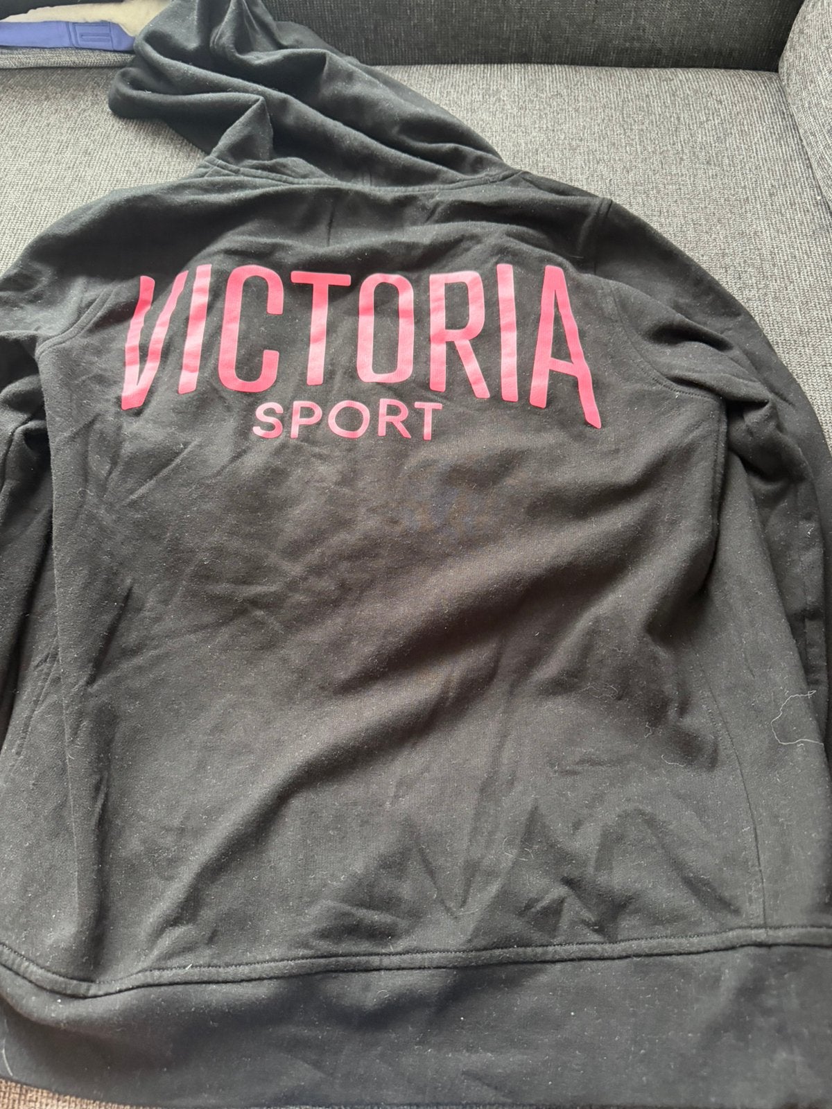 Victoria sport dames hoodie, Maat 38/40 (M), Zwart, Overige typen, Ophalen of Verzenden