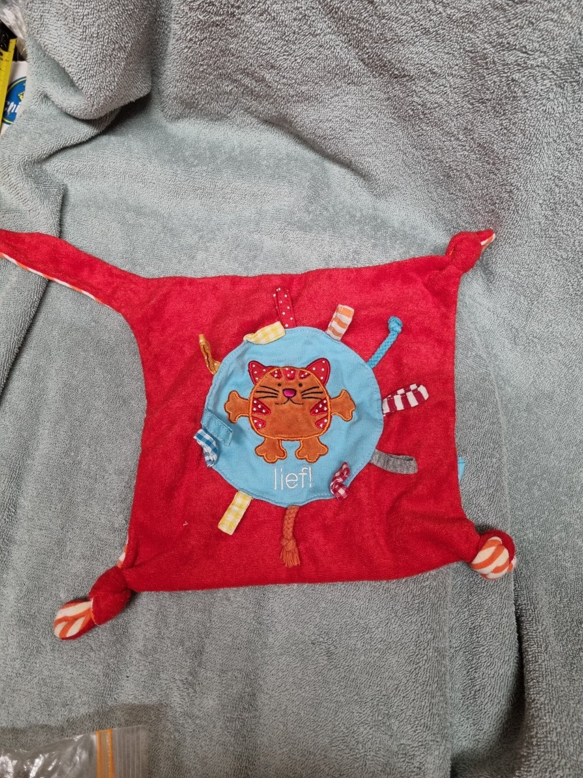 lief lifestyle knuffel doekje poes kat nr 45, Ophalen of Verzenden, Nieuw
