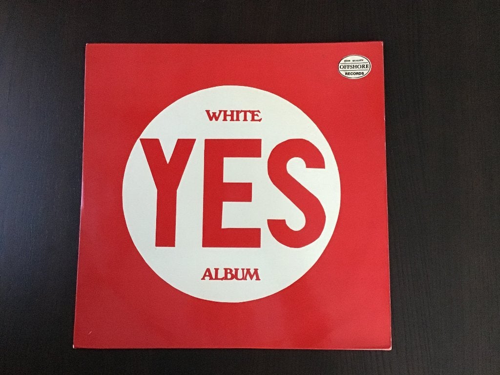 White Yes Album  Lp, Ophalen of Verzenden, Zo goed als nieuw, 12 inch, Progressive Rock