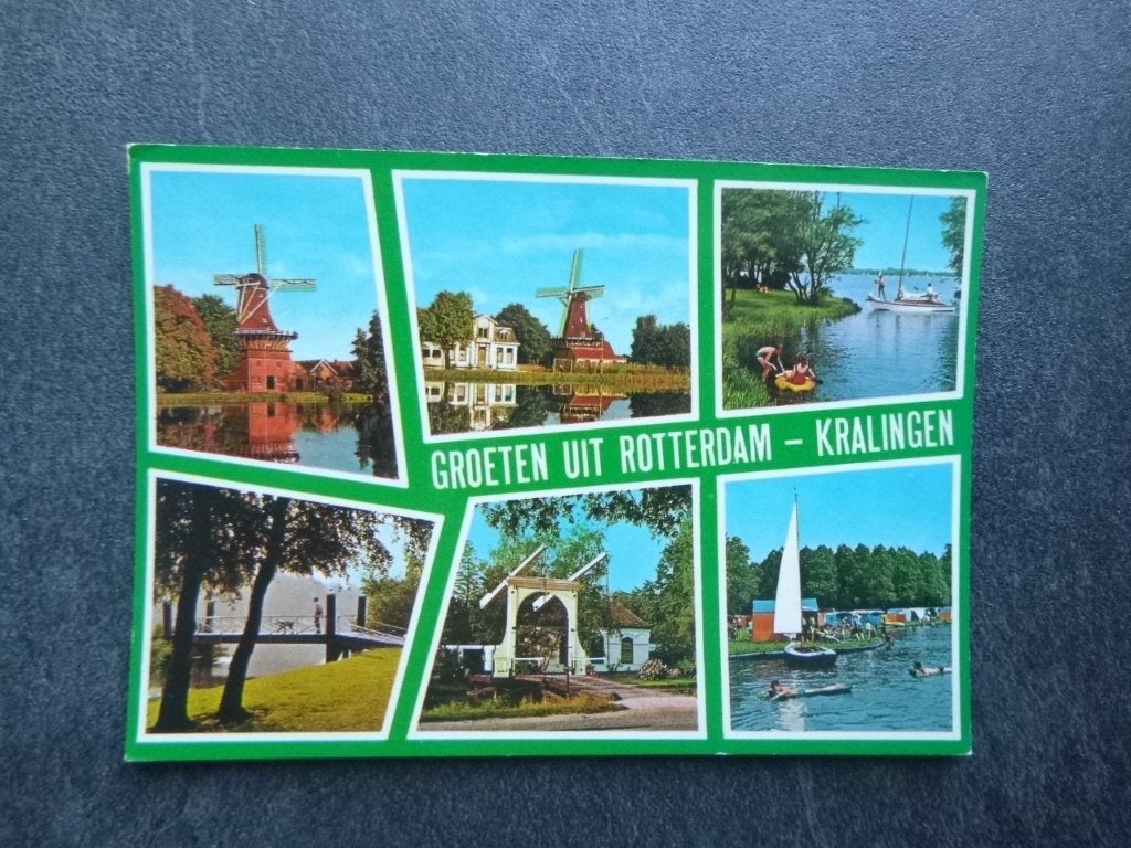 Rotterdam-Kralingen, molen, Verzamelen, Verzenden, 1980 tot heden, Ongelopen, Zuid-Holland