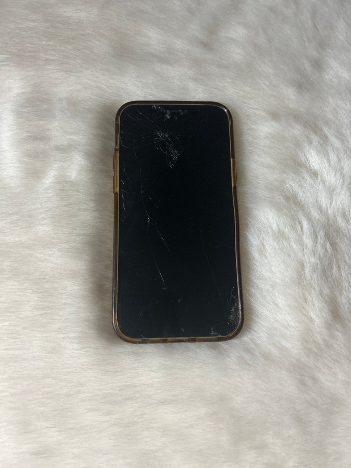 Beschadigd iPhone 12, IPhone 12 Mini, Zwart, Ophalen of Verzenden, Zonder simlock