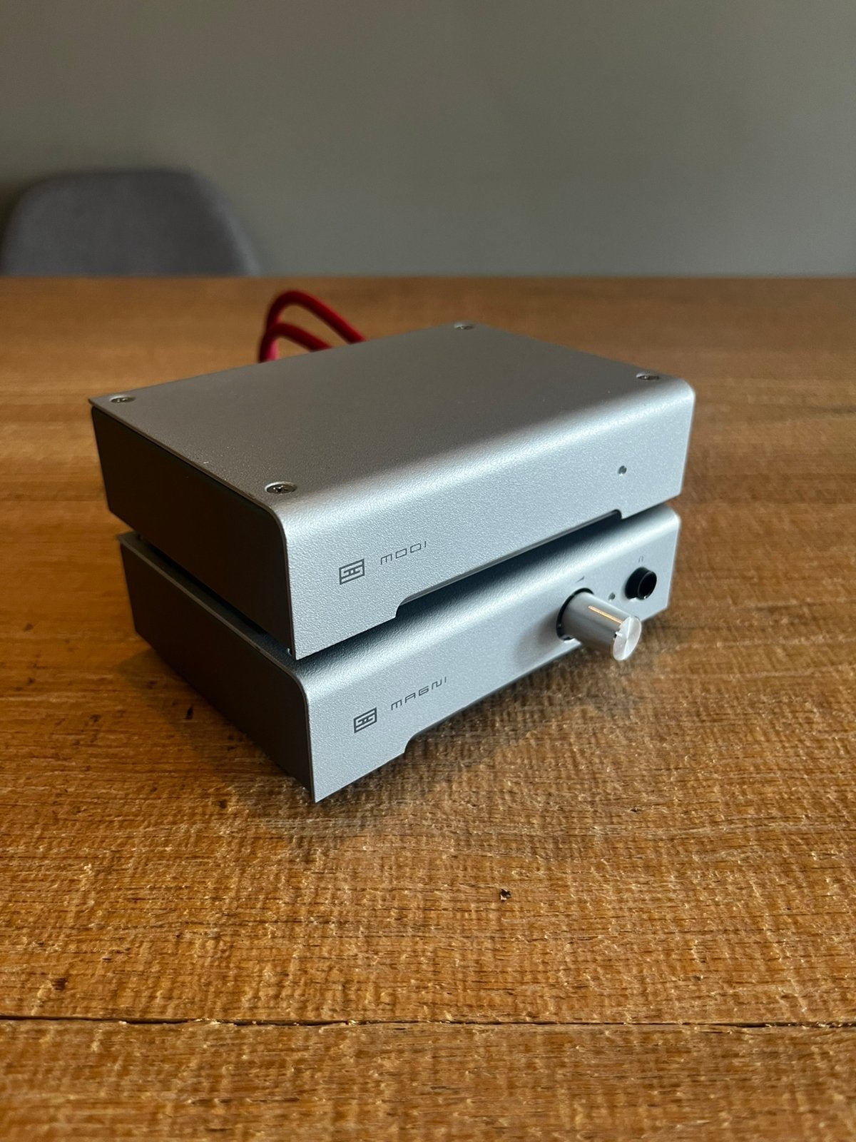 Schiit Magni + Modi DAC en hoofdtelefoonversterker, Ophalen of Verzenden, Zo goed als nieuw, Overige merken