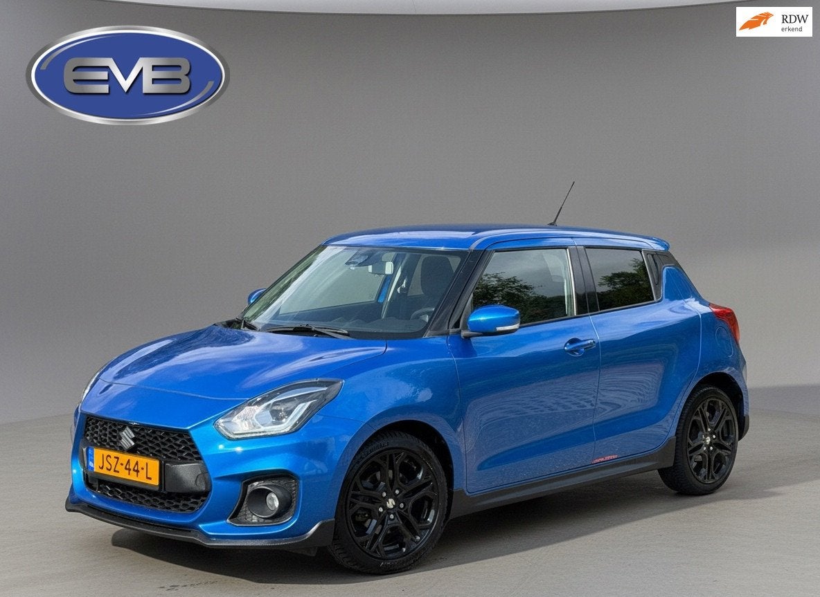 Suzuki SWIFT 1.4 Sport 140 pk LIMIT EDITION, achteruitrijcam, Gebruikt, Euro 6, 4 cilinders, Blauw