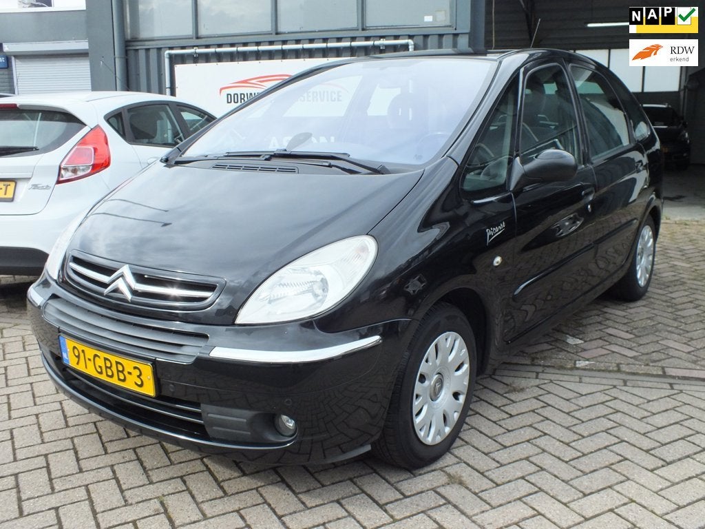 Citroen Xsara Picasso 1.6i-16V Image!2008!Airco!Nap, 4 cilinders, Zwart, Handgeschakeld, 1587 cc