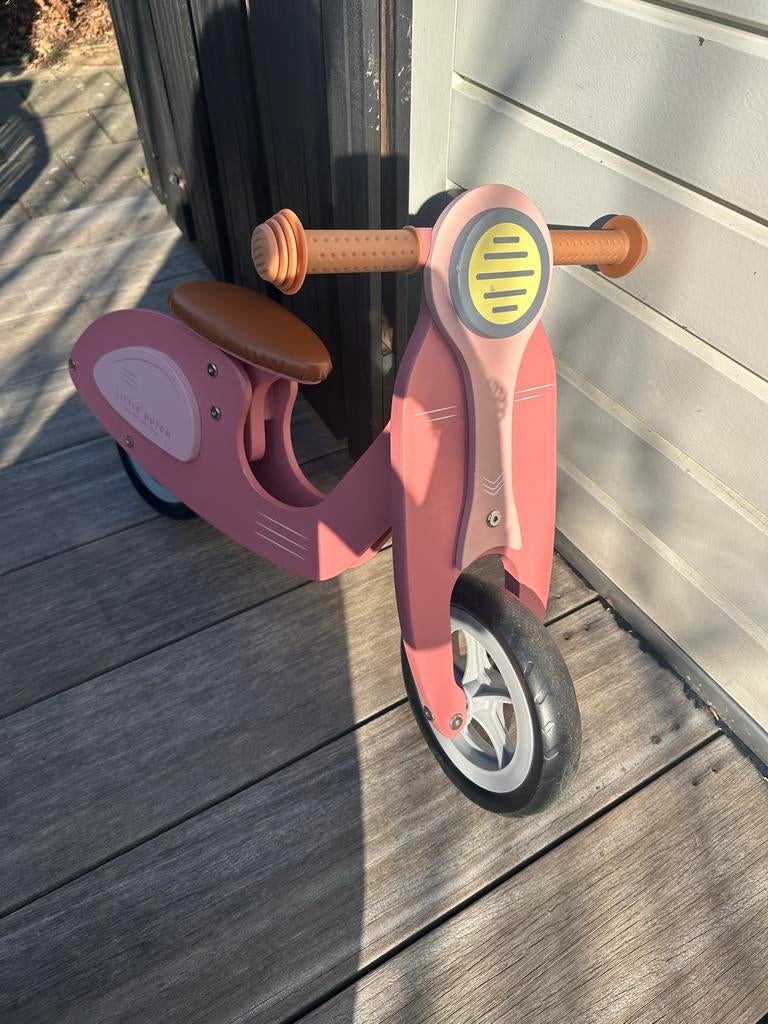 Little Dutch Loopscooter Roze, Ophalen, Gebruikt, Loopfiets