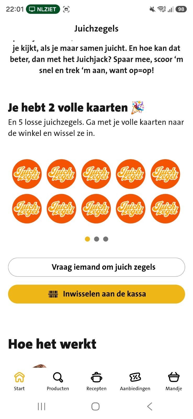 25 digitale juichzegels jumbo, Hobby en Vrije tijd, Spaarzegeltjes, Ophalen, Winkel, Super of Benzinepomp, Zegels, Bonnen of Punten