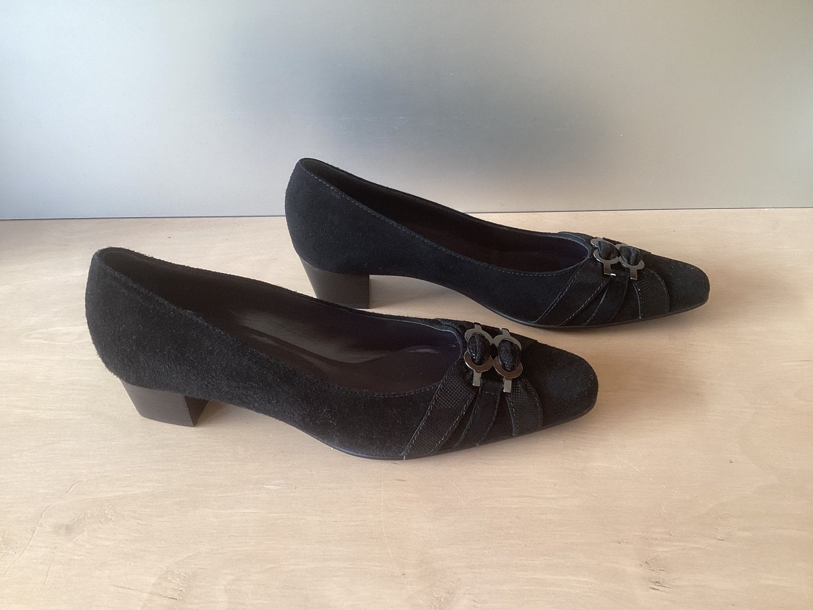 Pumps zwart maat 38,5, Schoenen met lage hakken, Zwart, Ophalen of Verzenden, Zo goed als nieuw
