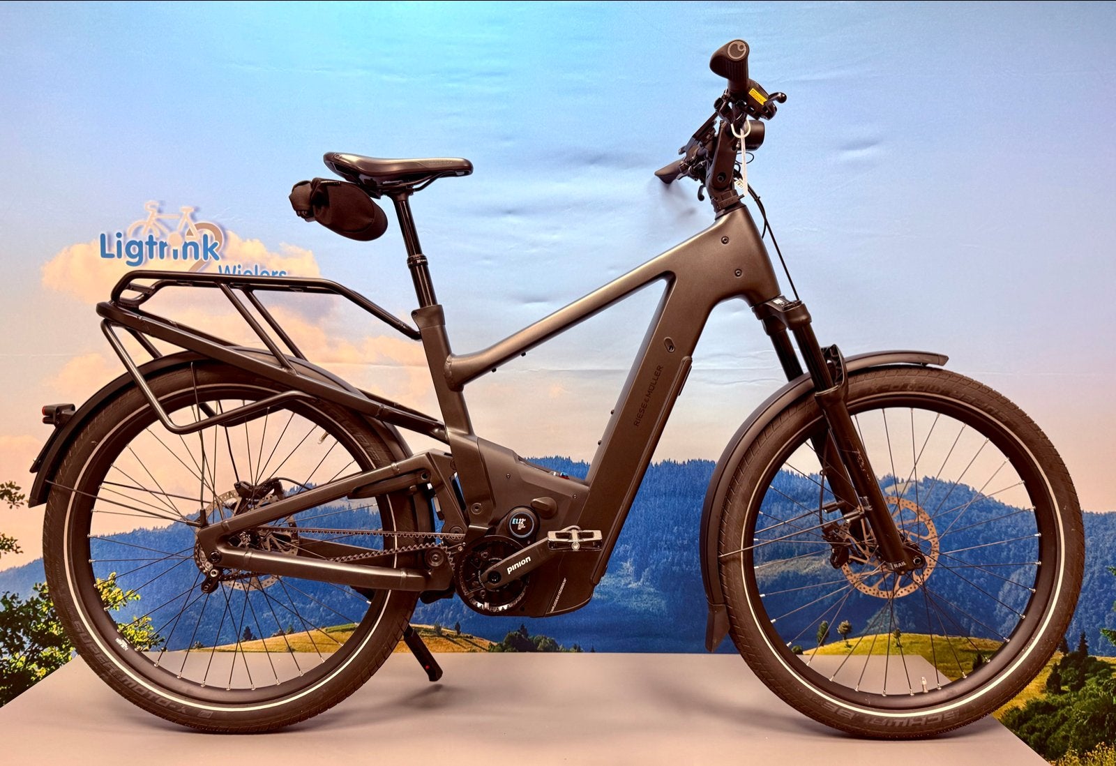 Riese & Müller Delite5 Pinion HS demo E-bike, Fietsen en Brommers, Riese & Müller, Ophalen of Verzenden, Zo goed als nieuw, 50 km per accu of meer