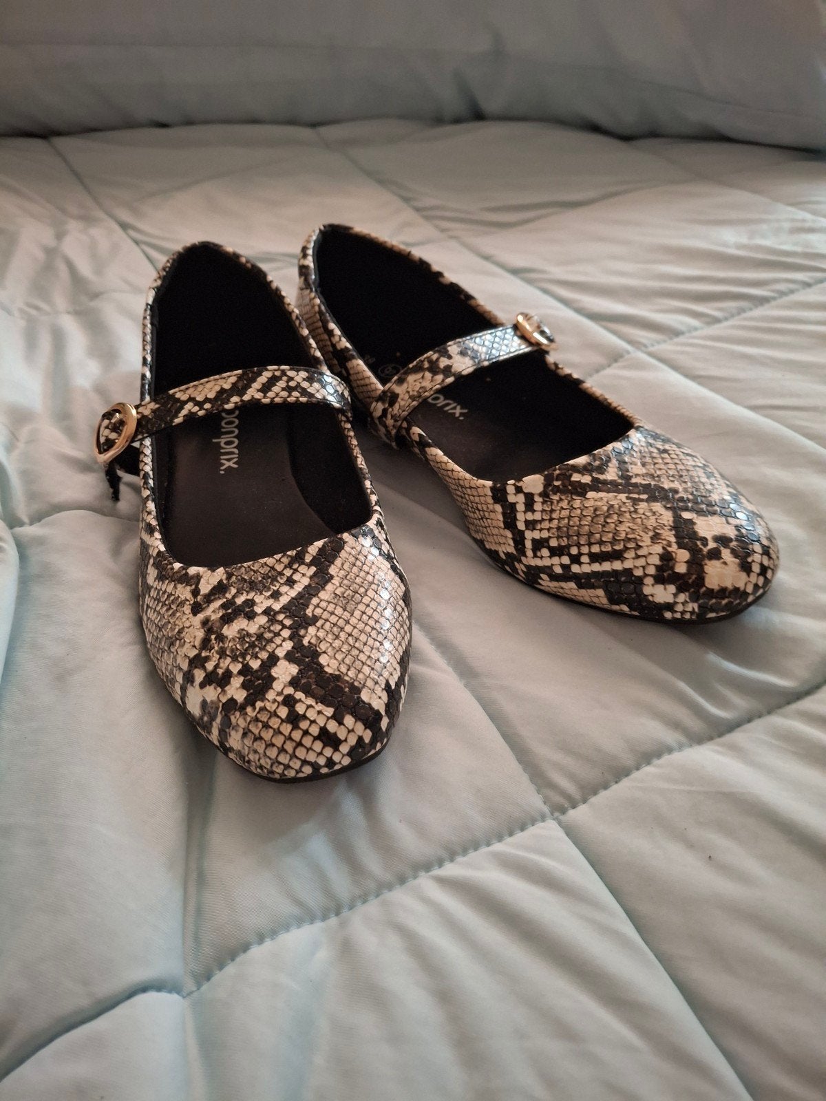 leuke slangenprint schoen mt39, Ophalen, Nieuw, Zwart, Sneakers of Gympen
