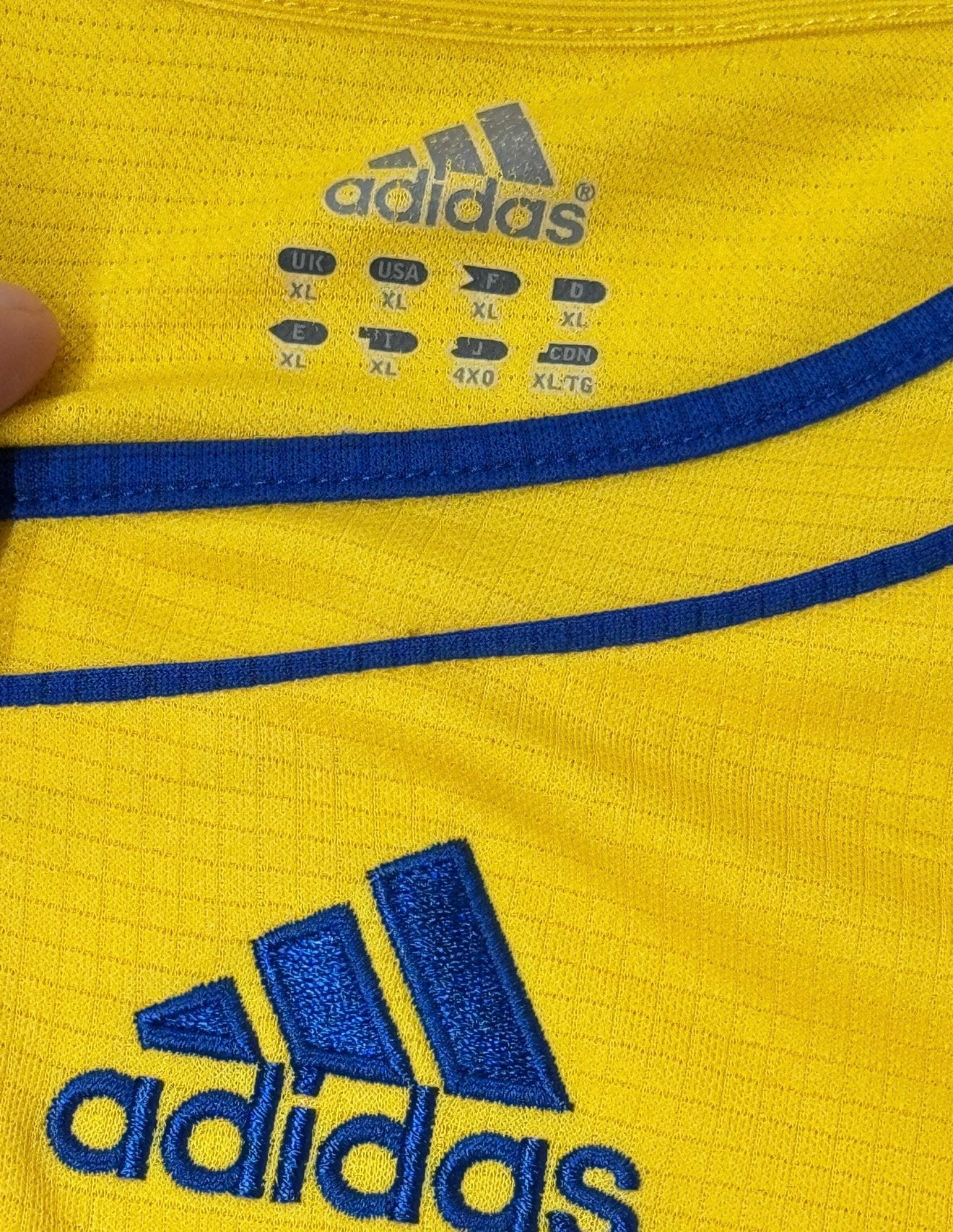 Brondby Denemarken shirt XL Voetbalshirt Adidas Maglia, Buitenlandse clubs, Shirt, Ophalen of Verzenden, Zo goed als nieuw