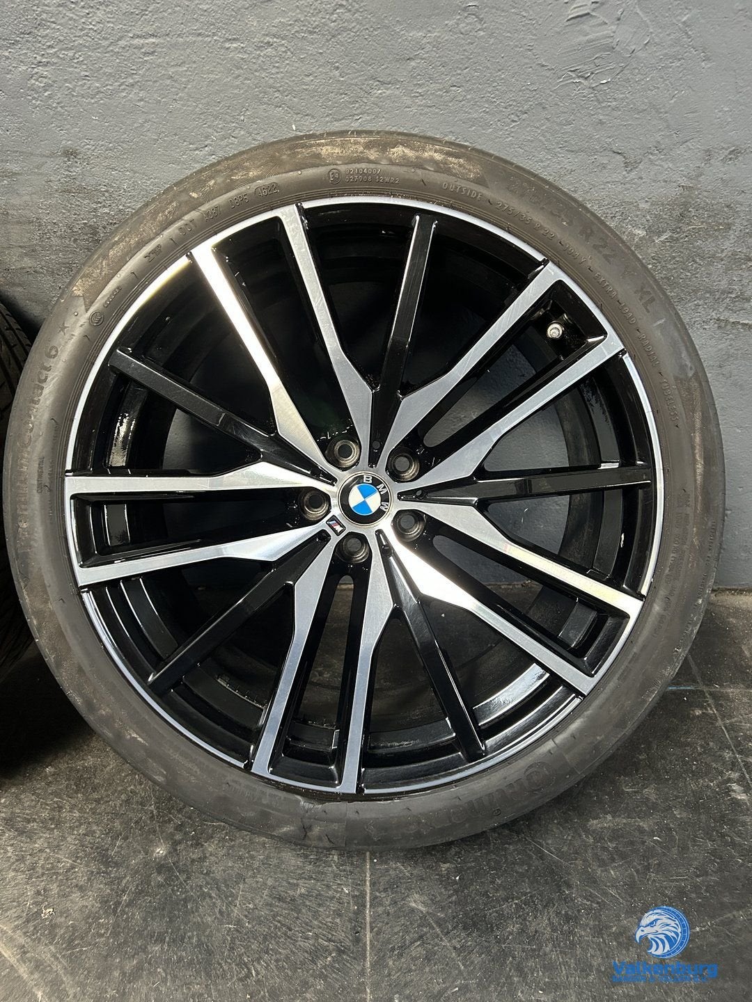 6mm! Originele BMW X5 X6 G05 G06 Style 742M 22 inch zwart br, Auto-onderdelen, Gebruikt, -, 275 mm, -