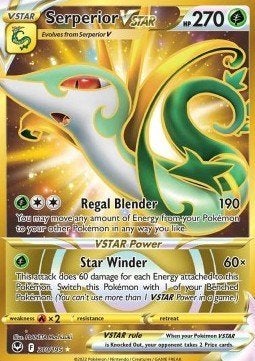 Serperior VSTAR 210/195 – Silver Tempest – NM, Verzenden, Nieuw, Losse kaart