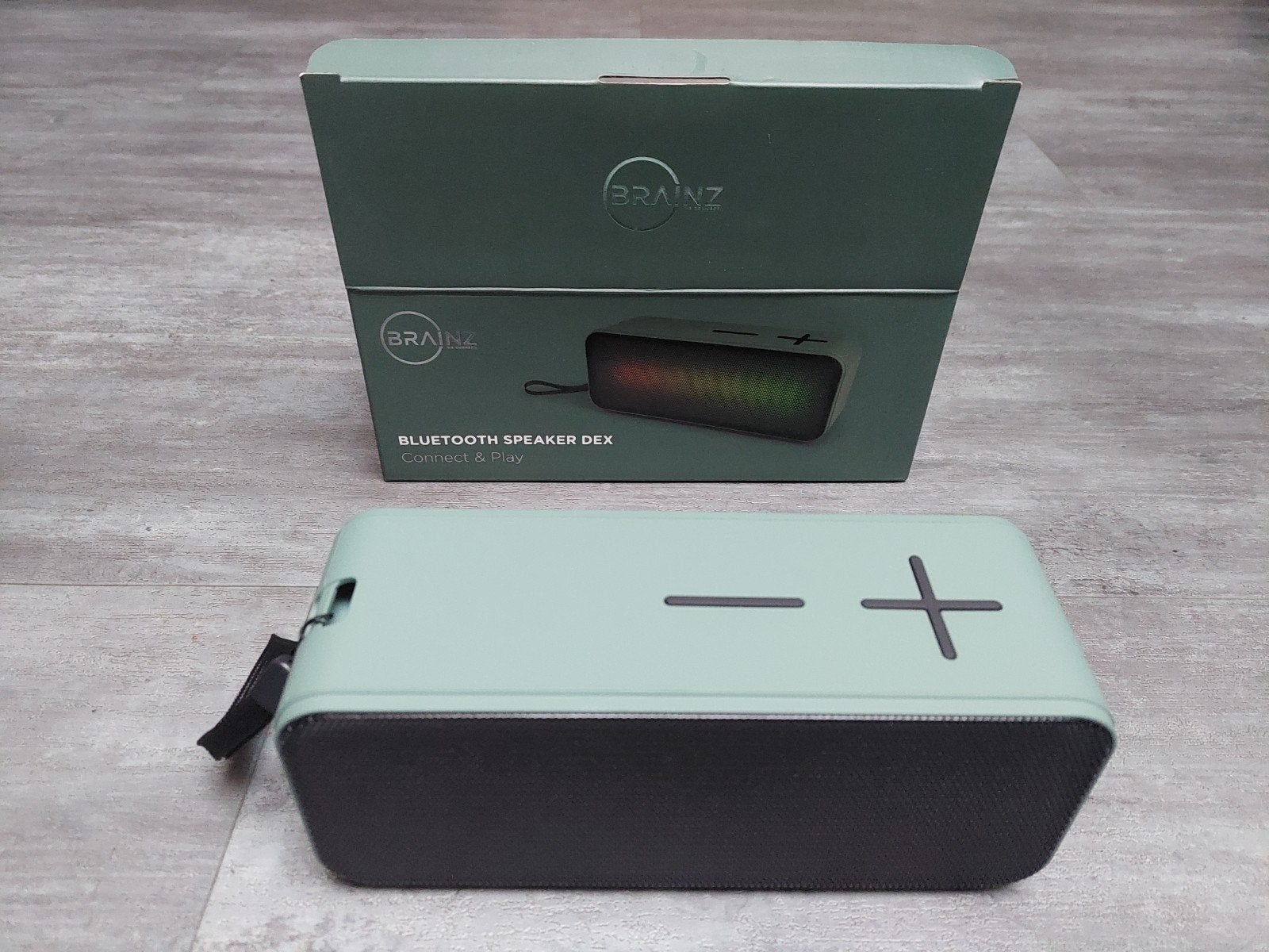 BRAINZ Bluetooth Speaker Dex met LED verlichting (nieuw), Audio, Tv en Foto, Overige merken, Bluetooth, Nieuw, Ophalen of Verzenden