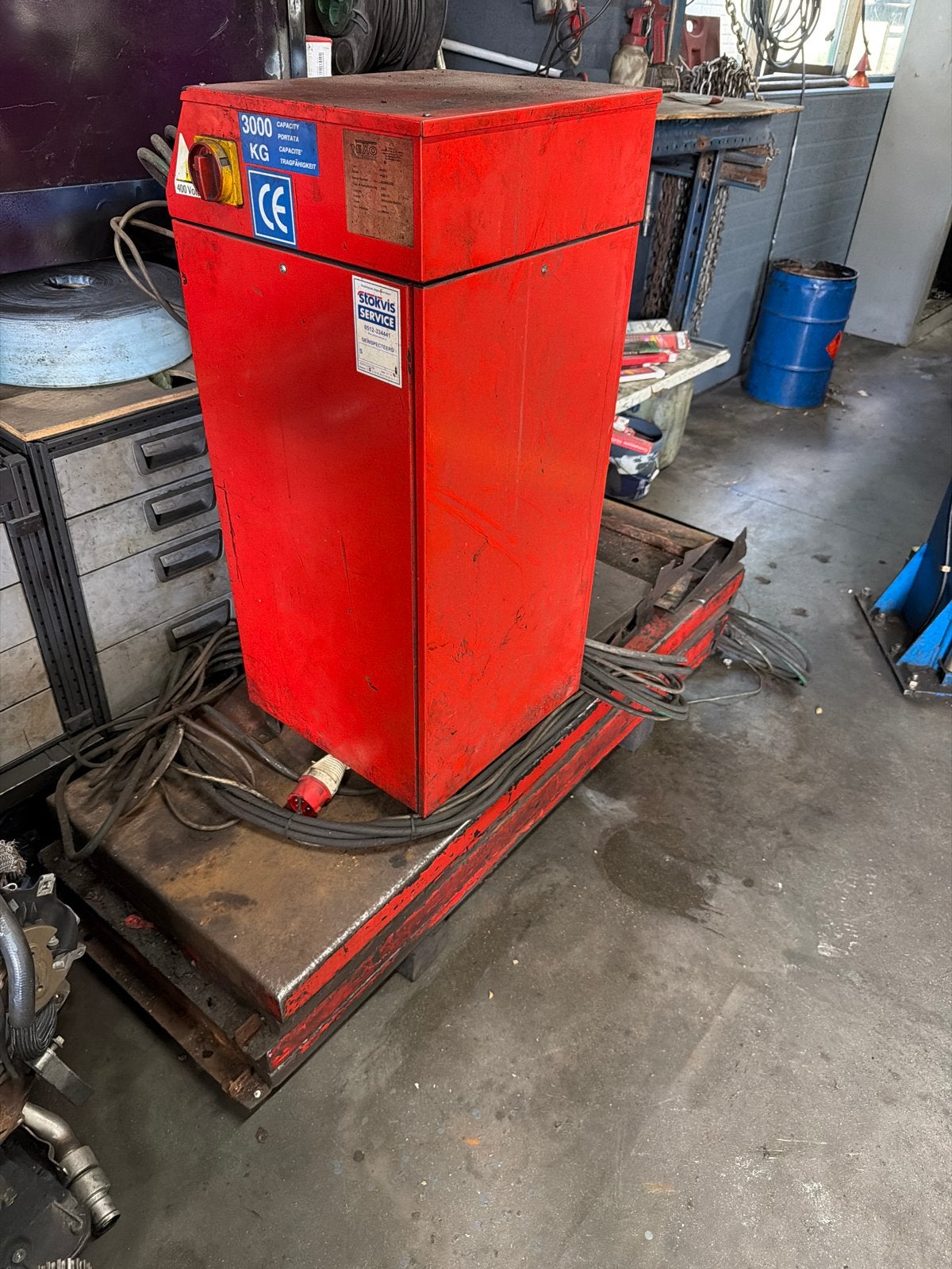 TEXO Sollevatori MAGIC PBB 3 Hefbrug Pompunit 3000KG, Ophalen