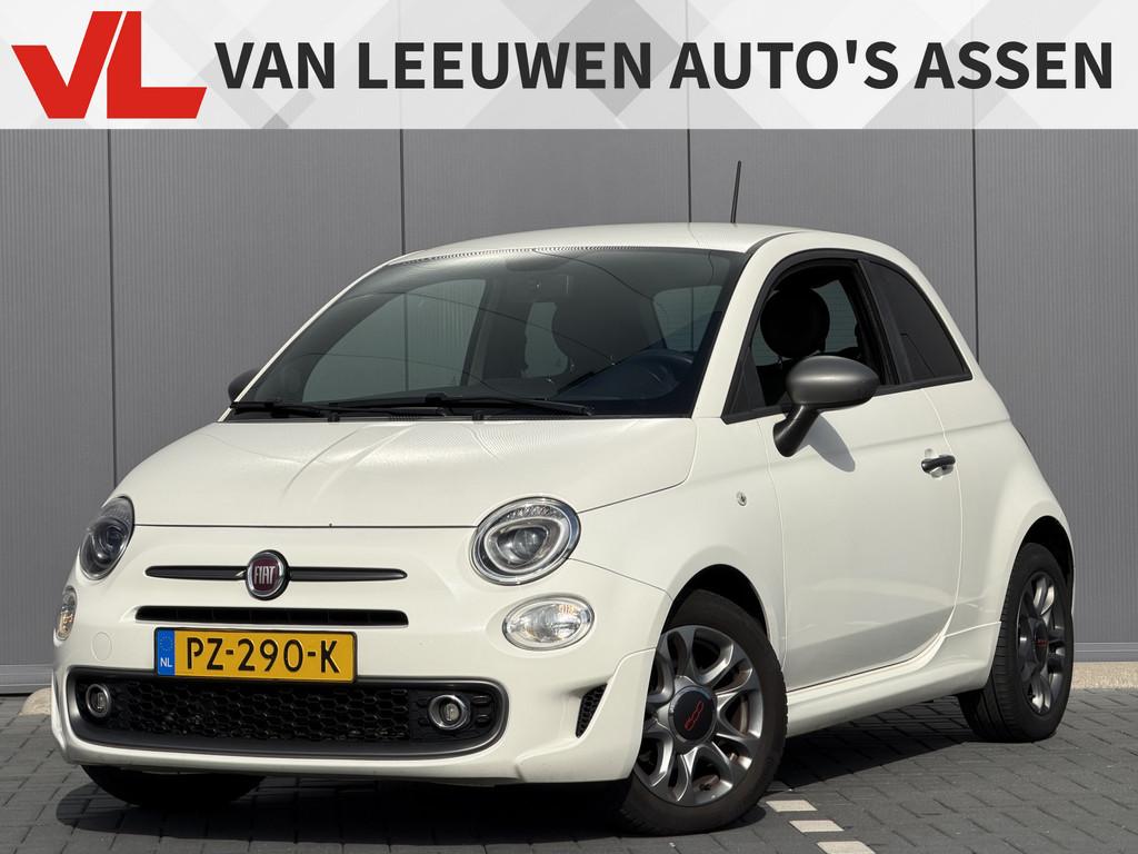 Fiat 500 0.9 TwinAir Turbo 500S | RIJKLAAR | Airco | Cruise, Voorwielaandrijving, Gebruikt, Leder en Stof, Origineel Nederlands