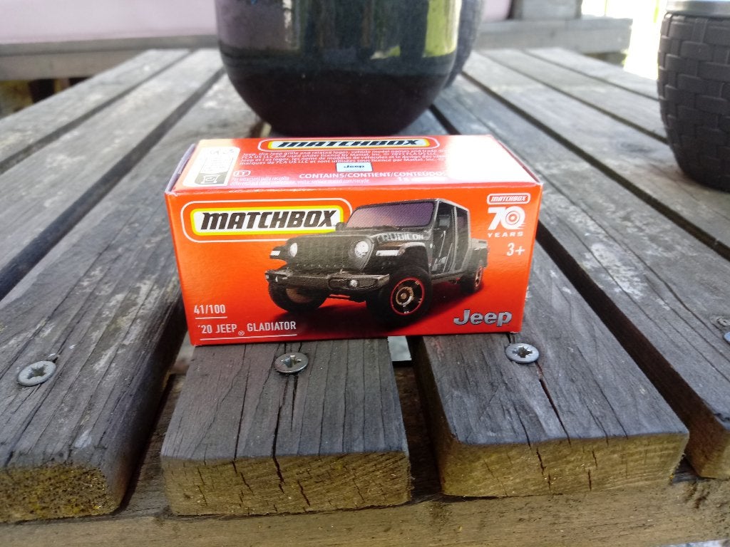 Jeep Gladiator '20 Matchbox, Ophalen, Nieuw, Auto
